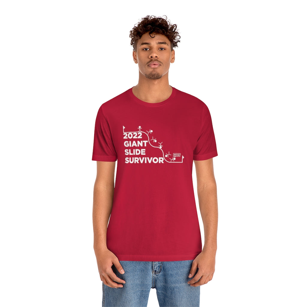 giant slide detroit survivor belle isle red t-shirt