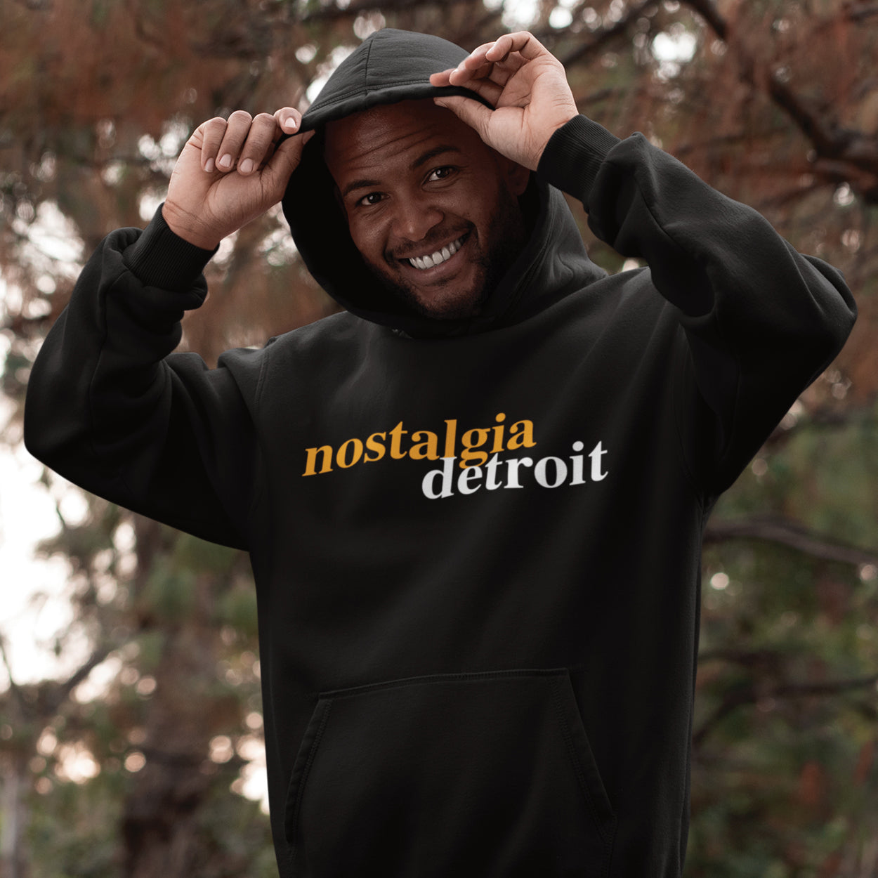 Nostalgia Detroit Hooded Sweatshirt
